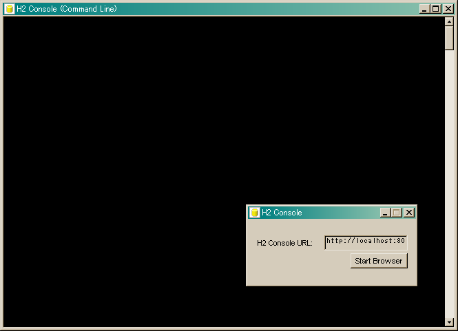 H2 Console (Command Line)̃_CAO